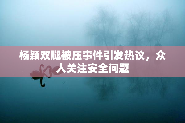 杨颖双腿被压事件引发热议，众人关注安全问题
