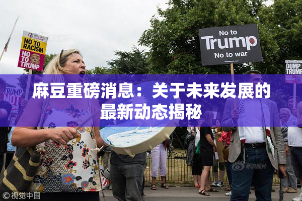 麻豆重磅消息：关于未来发展的最新动态揭秘
