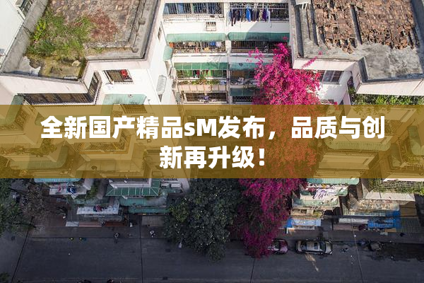 全新国产精品sM发布，品质与创新再升级！