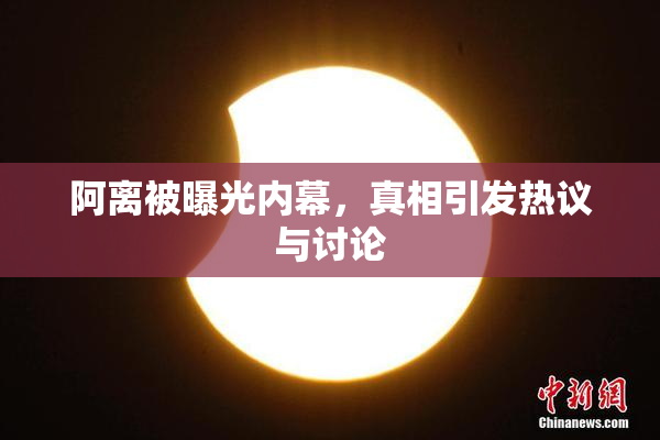 阿离被曝光内幕，真相引发热议与讨论