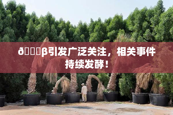 👙β引发广泛关注，相关事件持续发酵！