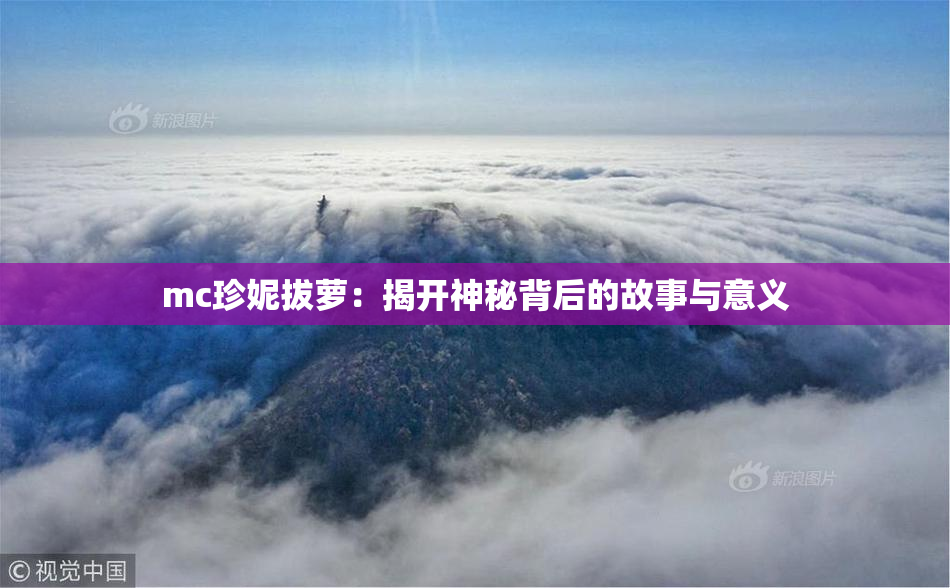 mc珍妮拔萝：揭开神秘背后的故事与意义