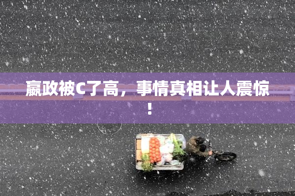 嬴政被C了高，事情真相让人震惊！
