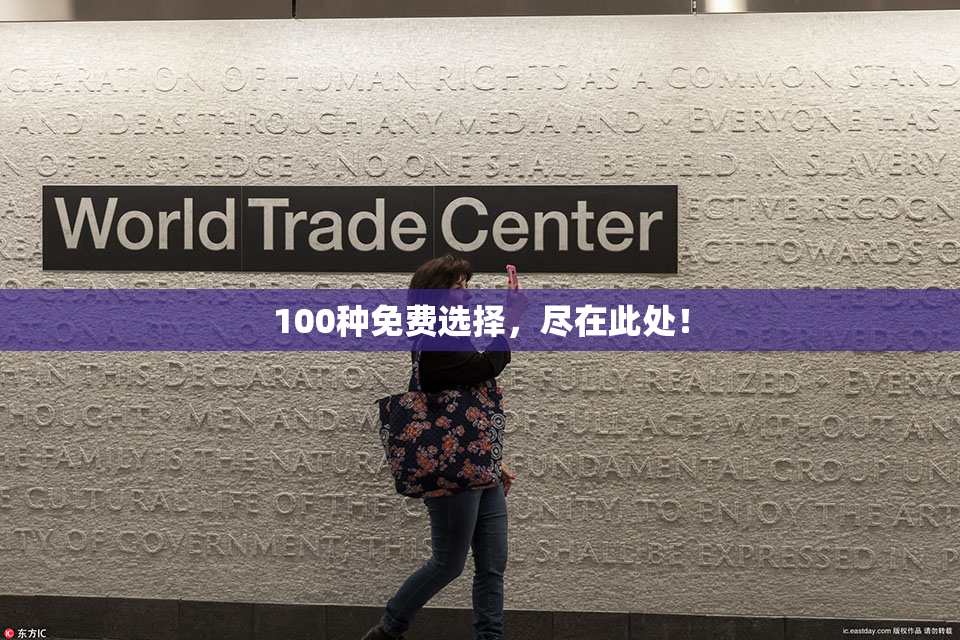 100种免费选择，尽在此处！