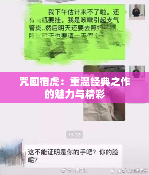 咒回宿虎：重温经典之作的魅力与精彩