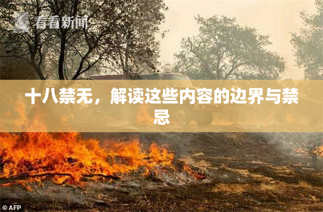 十八禁无，解读这些内容的边界与禁忌