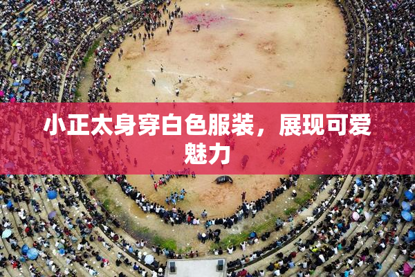 小正太身穿白色服装，展现可爱魅力