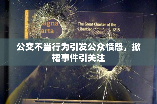 公交不当行为引发公众愤怒，掀裙事件引关注
