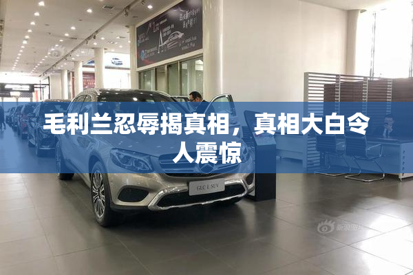 毛利兰忍辱揭真相，真相大白令人震惊
