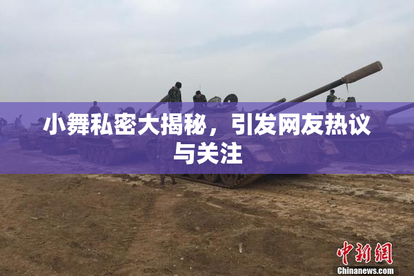 小舞私密大揭秘，引发网友热议与关注