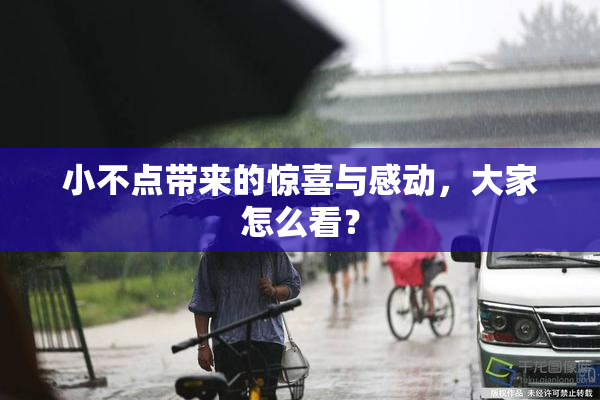 小不点带来的惊喜与感动，大家怎么看？