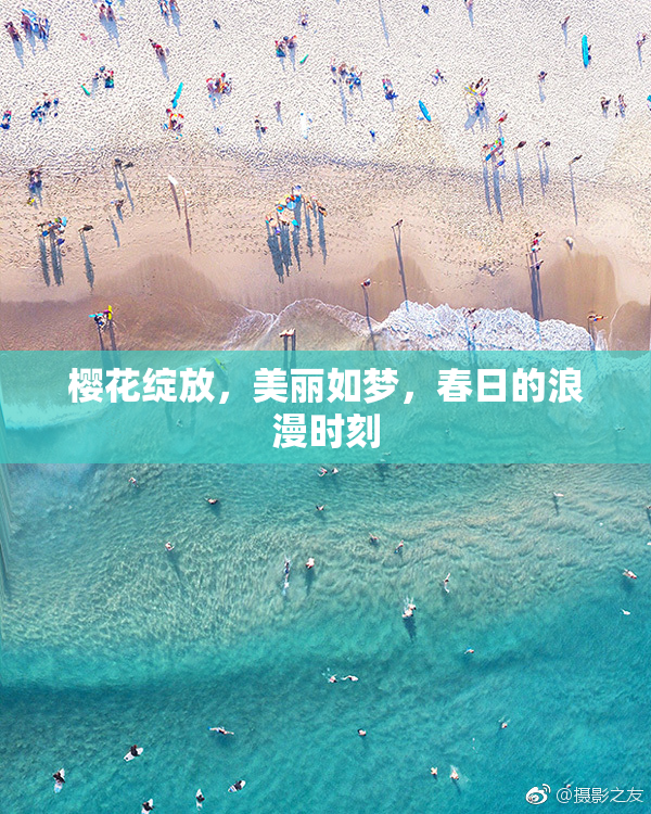 樱花绽放，美丽如梦，春日的浪漫时刻