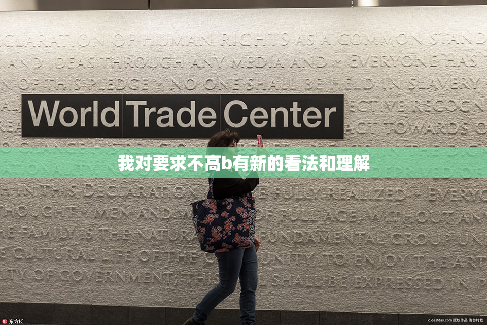 我对要求不高b有新的看法和理解