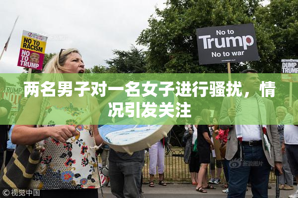 两名男子对一名女子进行骚扰，情况引发关注