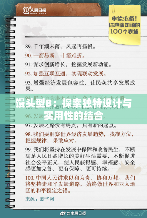 馒头型B：探索独特设计与实用性的结合