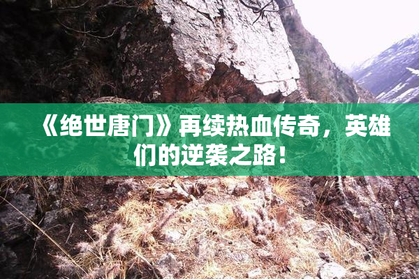 《绝世唐门》再续热血传奇，英雄们的逆袭之路！