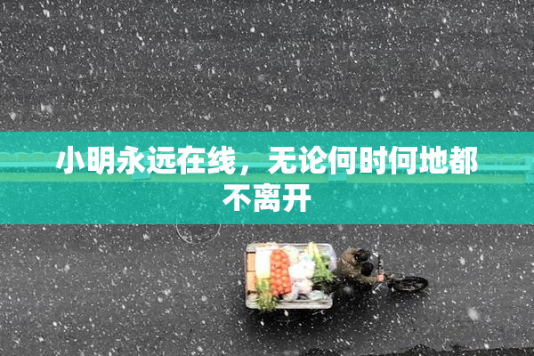 小明永远在线，无论何时何地都不离开