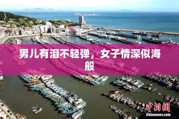男儿有泪不轻弹，女子情深似海般