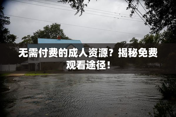 无需付费的成人资源？揭秘免费观看途径！