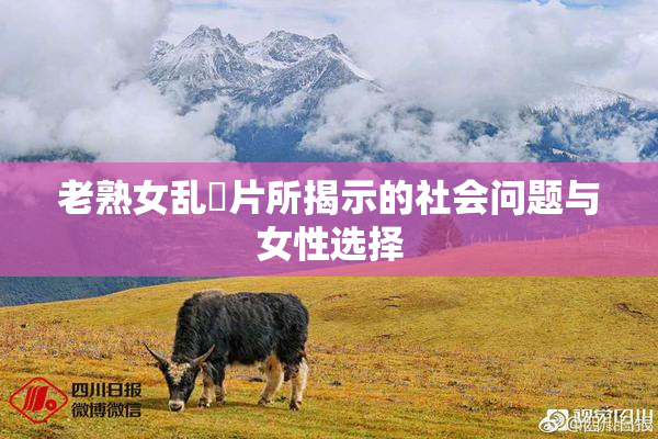 老熟女乱婬片所揭示的社会问题与女性选择