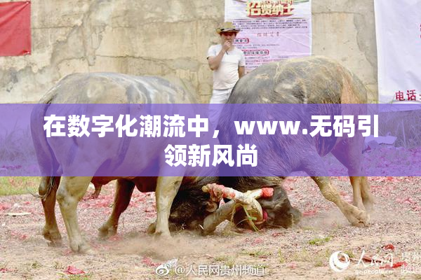在数字化潮流中，www.无码引领新风尚
