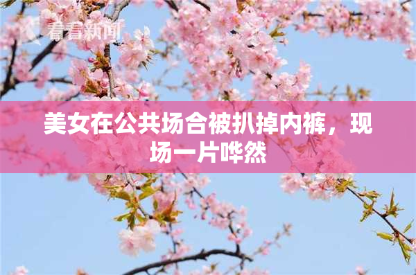 美女在公共场合被扒掉内裤，现场一片哗然