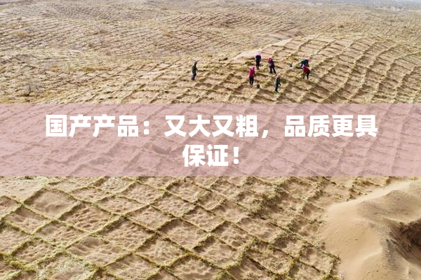 国产产品：又大又粗，品质更具保证！