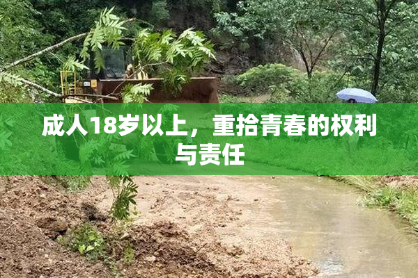 成人18岁以上，重拾青春的权利与责任