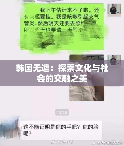 韩国无遮：探索文化与社会的交融之美