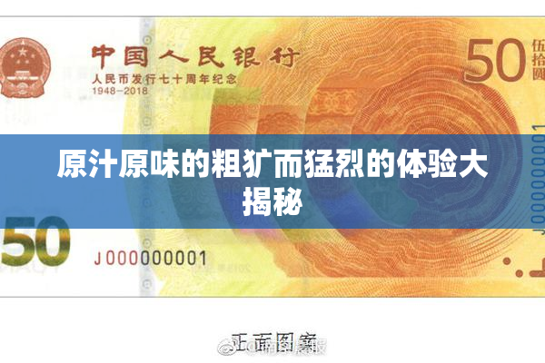 原汁原味的粗犷而猛烈的体验大揭秘