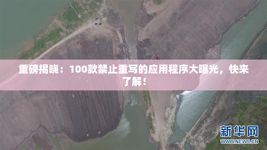 重磅揭晓：100款禁止重写的应用程序大曝光，快来了解！