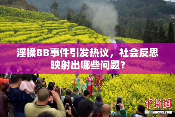 淫揉BB事件引发热议，社会反思映射出哪些问题？
