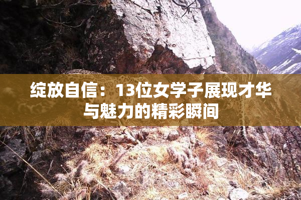 绽放自信：13位女学子展现才华与魅力的精彩瞬间