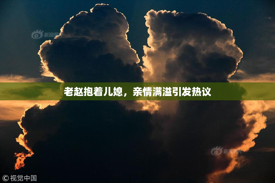 老赵抱着儿媳，亲情满溢引发热议
