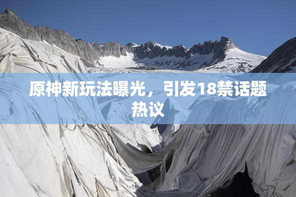 原神新玩法曝光，引发18禁话题热议