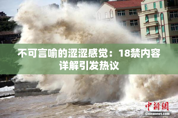 不可言喻的涩涩感觉：18禁内容详解引发热议