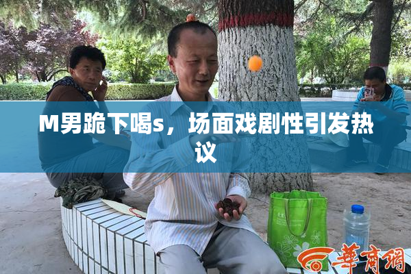M男跪下喝s，场面戏剧性引发热议