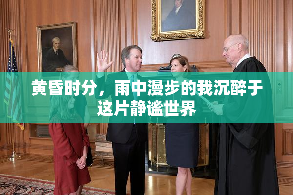 黄昏时分，雨中漫步的我沉醉于这片静谧世界