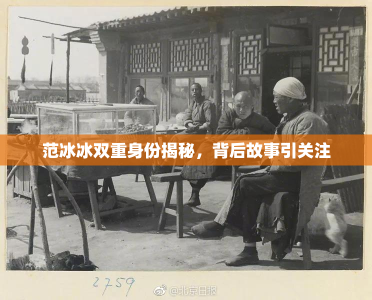 范冰冰双重身份揭秘，背后故事引关注