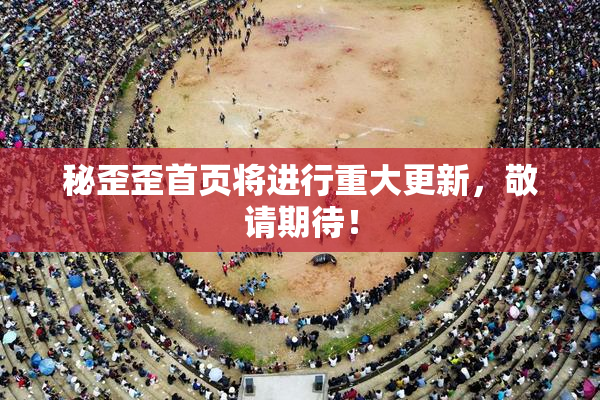 秘歪歪首页将进行重大更新，敬请期待！