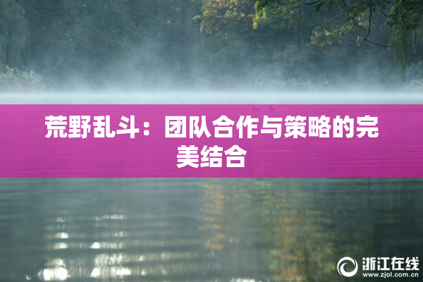 荒野乱斗：团队合作与策略的完美结合