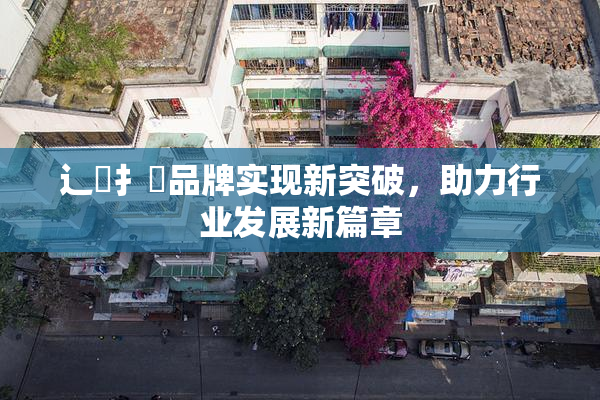 辶喿扌畐品牌实现新突破，助力行业发展新篇章