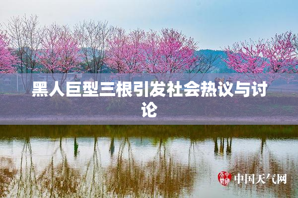 黑人巨型三根引发社会热议与讨论
