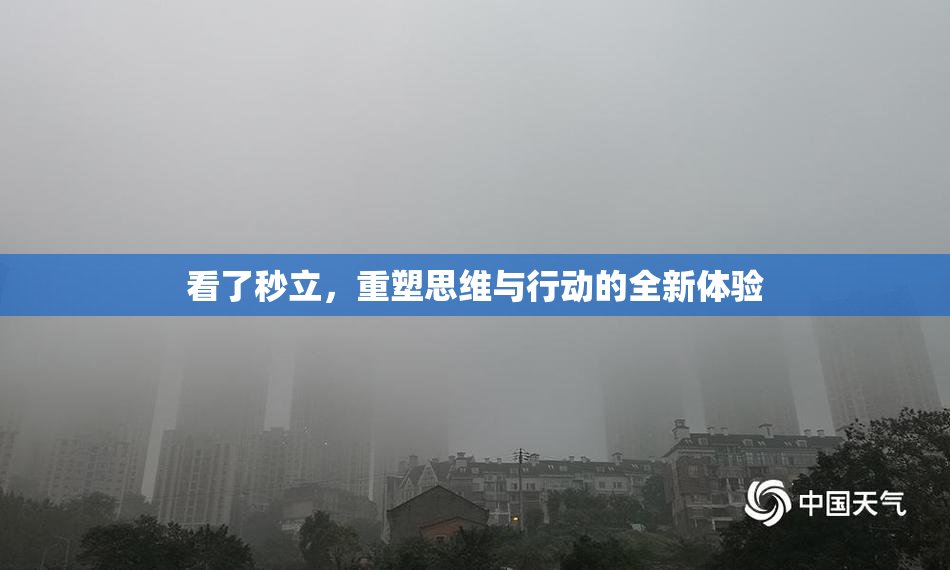 看了秒立，重塑思维与行动的全新体验