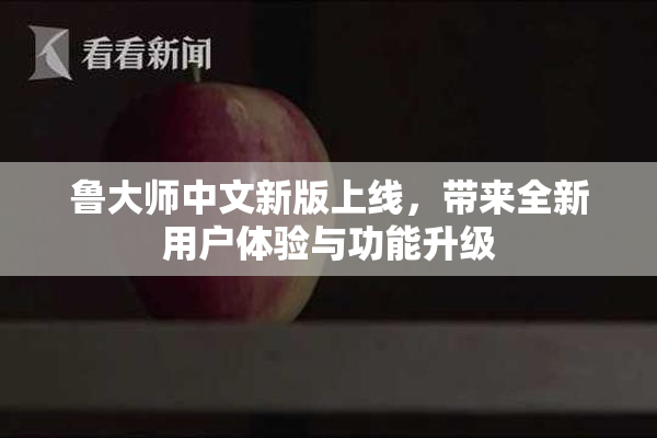 鲁大师中文新版上线，带来全新用户体验与功能升级
