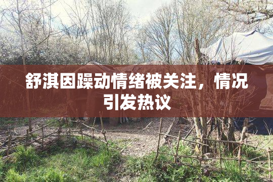 舒淇因躁动情绪被关注，情况引发热议