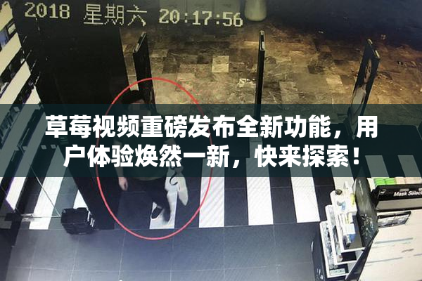 草莓视频重磅发布全新功能，用户体验焕然一新，快来探索！