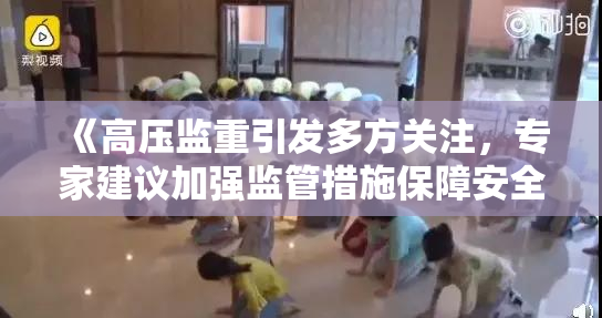 《高压监重引发多方关注，专家建议加强监管措施保障安全》
