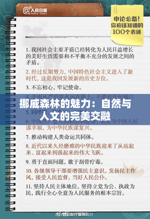 挪威森林的魅力：自然与人文的完美交融
