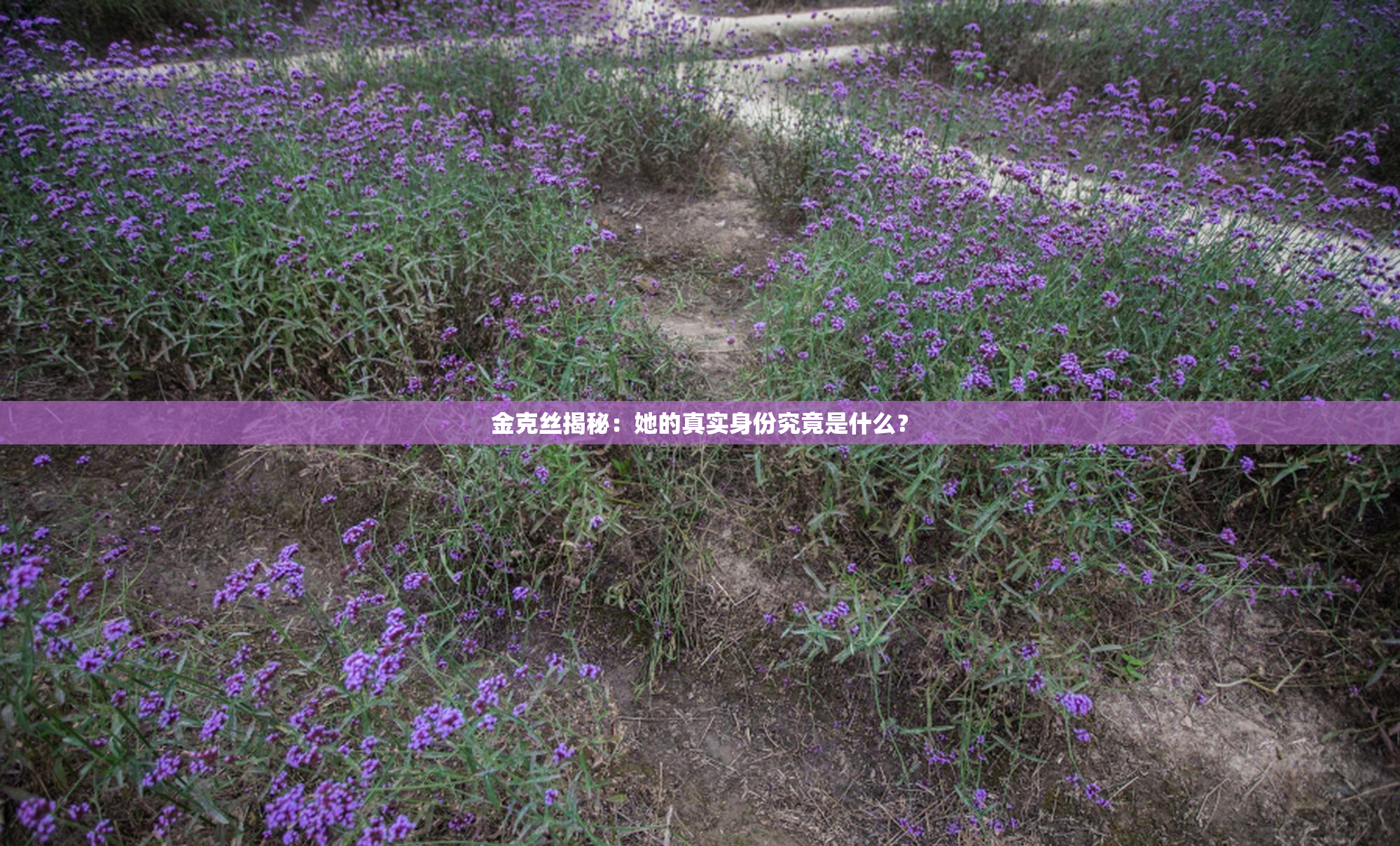 金克丝揭秘：她的真实身份究竟是什么？